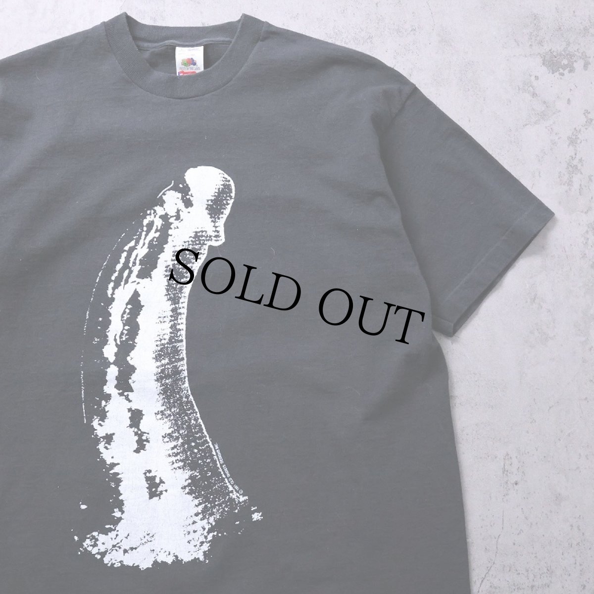 画像1: 90's OLD GHOSTS "BONER BRIGADE" プリントTシャツ BLACK L (1)