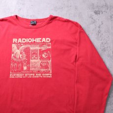画像1: 2000 RADIOHEAD ロックバンドロンT XXL (1)