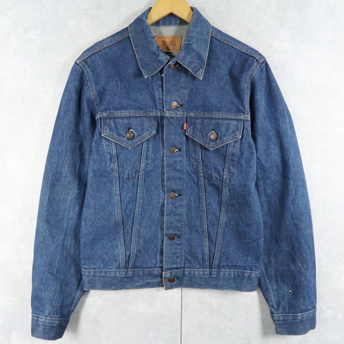 画像1: 70's Levi's 71205-0217 USA製 デニムジャケット SIZE40L (1)