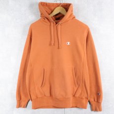 画像1: Champion REVERSE WEAVE 目付き スウェットフーディー XL (1)