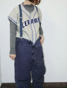 画像1: 40〜50's "CERRALVO" ウールベースボースシャツ (1)