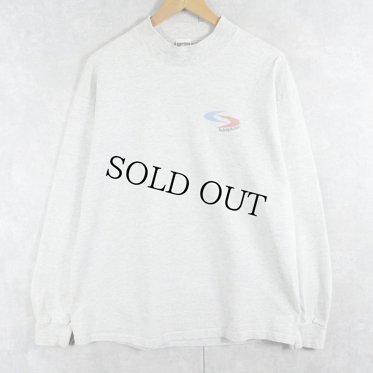 画像2: 90's Apple Cyclone/Tempest  USA製 "Weathering the Storm" プリントロンT XL (2)