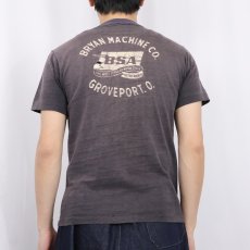 画像3: 70's "BSA" バイクメーカー プリントTシャツ (3)