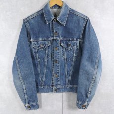 画像1: 60's LEVI'S 557 BIGE 3rd デニムジャケット (1)