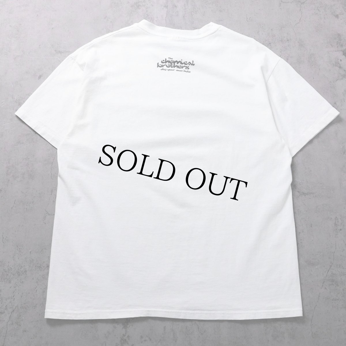 画像2: 90's The Chemical Brothers ダンスミュージックユニットTシャツ L (2)