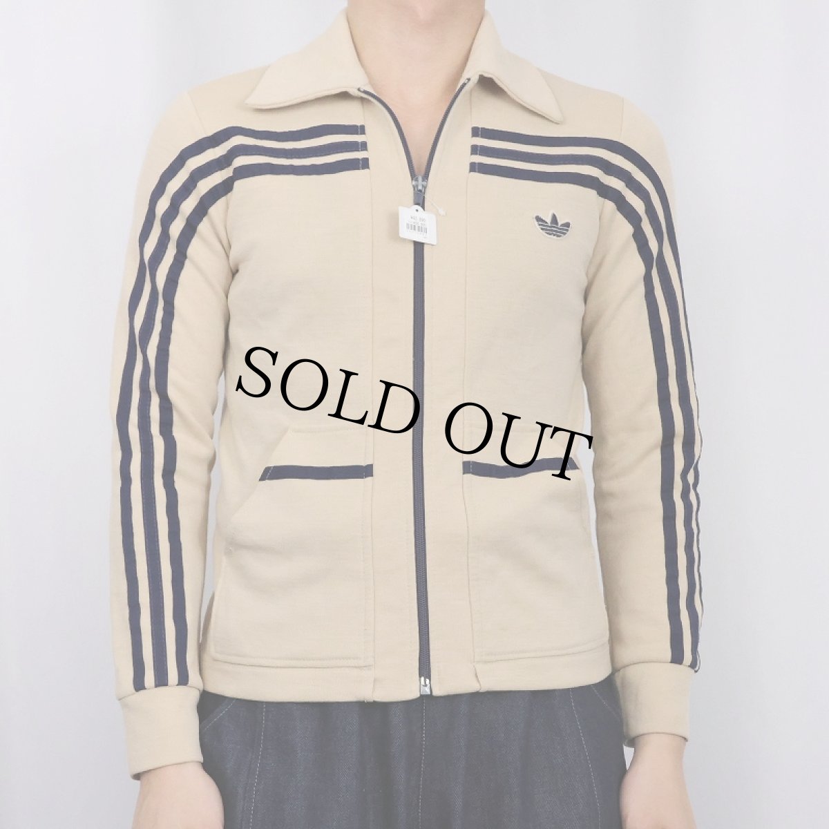 画像2: 70's adidas WEST GERMANY製 "ガイコツジャージ" トラックジャケット S (2)