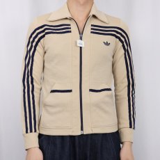 画像2: 70's adidas WEST GERMANY製 "ガイコツジャージ" トラックジャケット S (2)