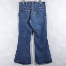 画像2: 70's Levi's 684 ベルボトムデニムパンツ W33 (2)