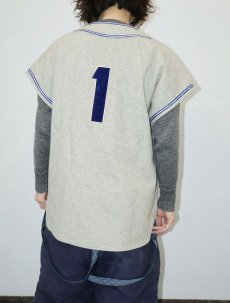 画像3: 40〜50's "CERRALVO" ウールベースボースシャツ (3)