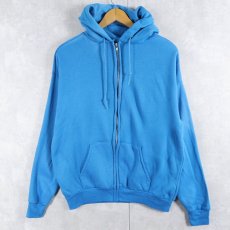 画像1: 80's〜 Mac Gregor USA製 無地 スウェットジップパーカー L (1)