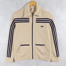 画像1: 70's adidas WEST GERMANY製 "ガイコツジャージ" トラックジャケット S (1)
