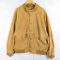 画像1: スエードレザー ヴァルスタージャケット SIZE58 (1)