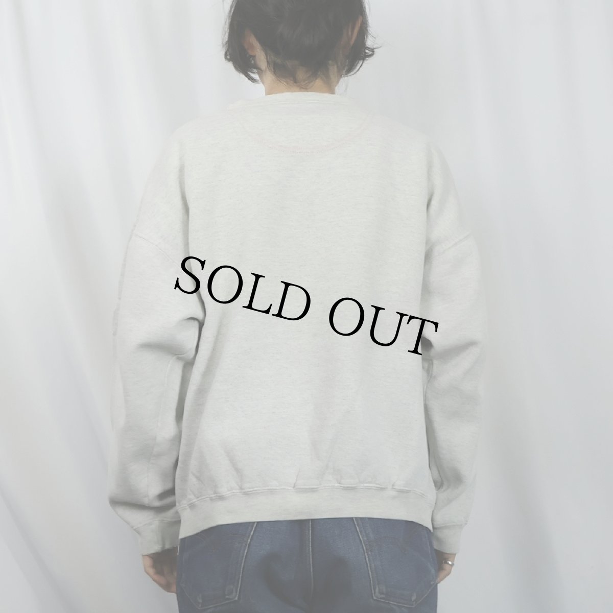 画像3: 90's Marlboro ADVENTURE TEAM トカゲ刺繍 タバコ企業スウェット L (3)