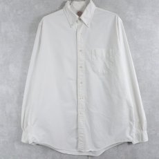 画像1: 90's Brooks Brothers USA製 オックスフォード ボタンダウンシャツ SIZE16 1/2-36 (1)