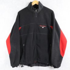 画像1: 90's POLO SPORT Ralph Lauren "POLARTEC" フリースジャケット BLACK L (1)