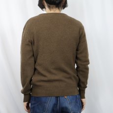 画像3: 70〜80's CHEMISE LACOSTE FRANCE製 Vネック ニットセーター (3)