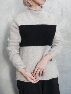 画像1: J.CREW ALWAYS ロールネック ウールニットセーター M (1)