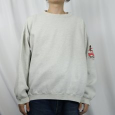 画像2: 90's Marlboro ADVENTURE TEAM トカゲ刺繍 タバコ企業スウェット L (2)