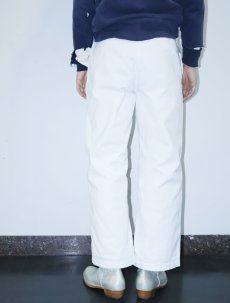 画像3: 60〜70's FRENCH MILITARY コットンセーラーパンツ W31 (3)