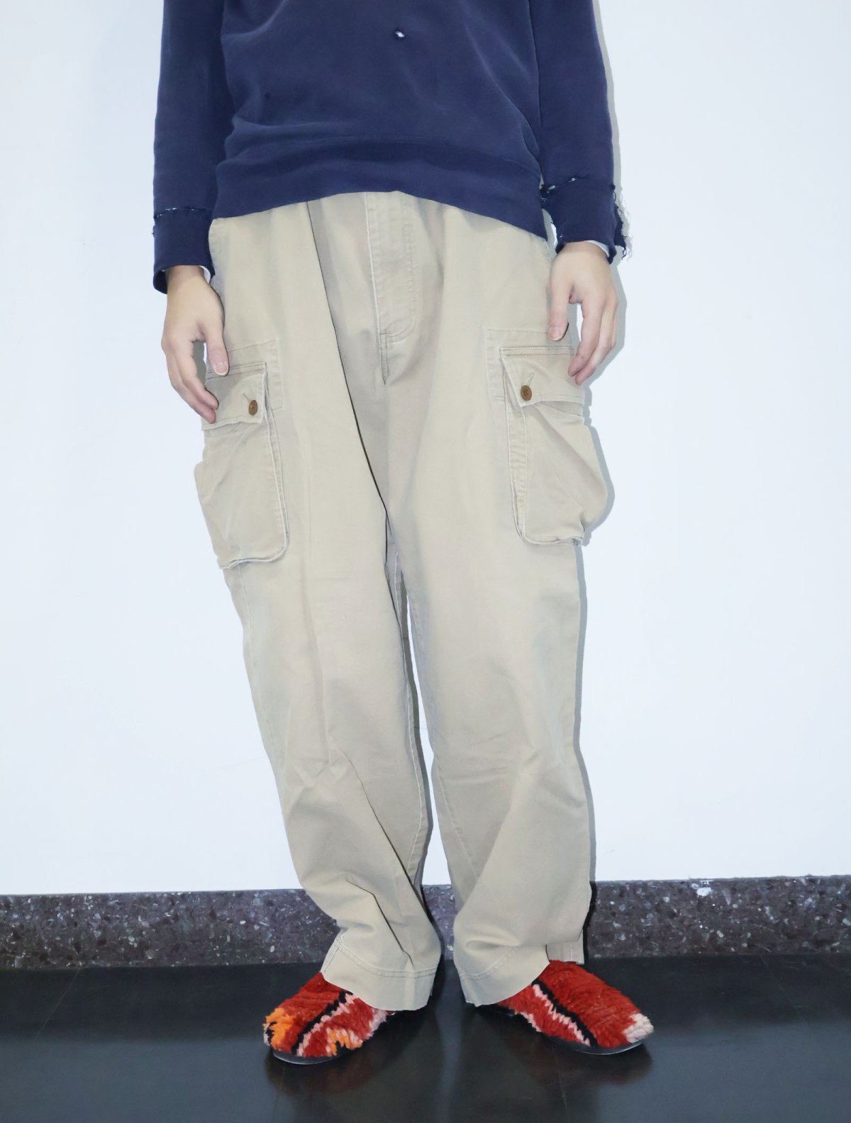 画像2: Abercrombie&Fitci コットンカーゴパンツ SIZE36R (2)