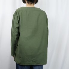 画像3: 80's ロシア軍 Vネックスリーピングシャツ (3)
