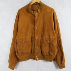 画像1: "A-1 TYPE" スエードレザー ヴァルスタージャケット SIZE52 (1)