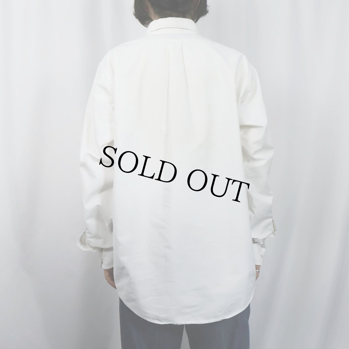 画像3: 90's Brooks Brothers USA製 オックスフォード ボタンダウンシャツ SIZE16 1/2-36 (3)