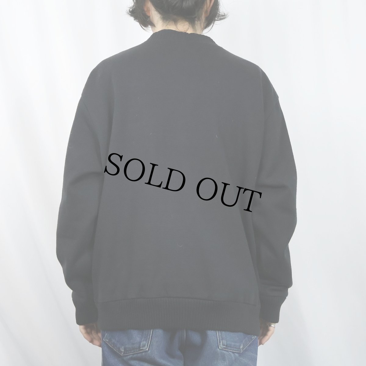 画像3: Roger Kent 切り替えデザイン アクリルニットカーディガン (3)