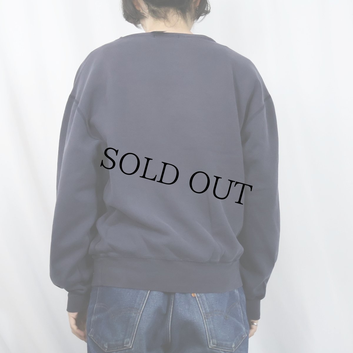 画像3: POLO Ralph Lauren ロゴ刺繍スウェット NAVY M (3)