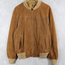 画像1: スエードレザージャケット (1)