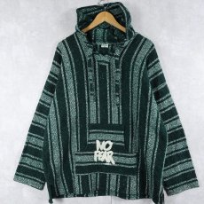 画像2: NO FEAR ロゴプリント メキシカンパーカー XL (2)