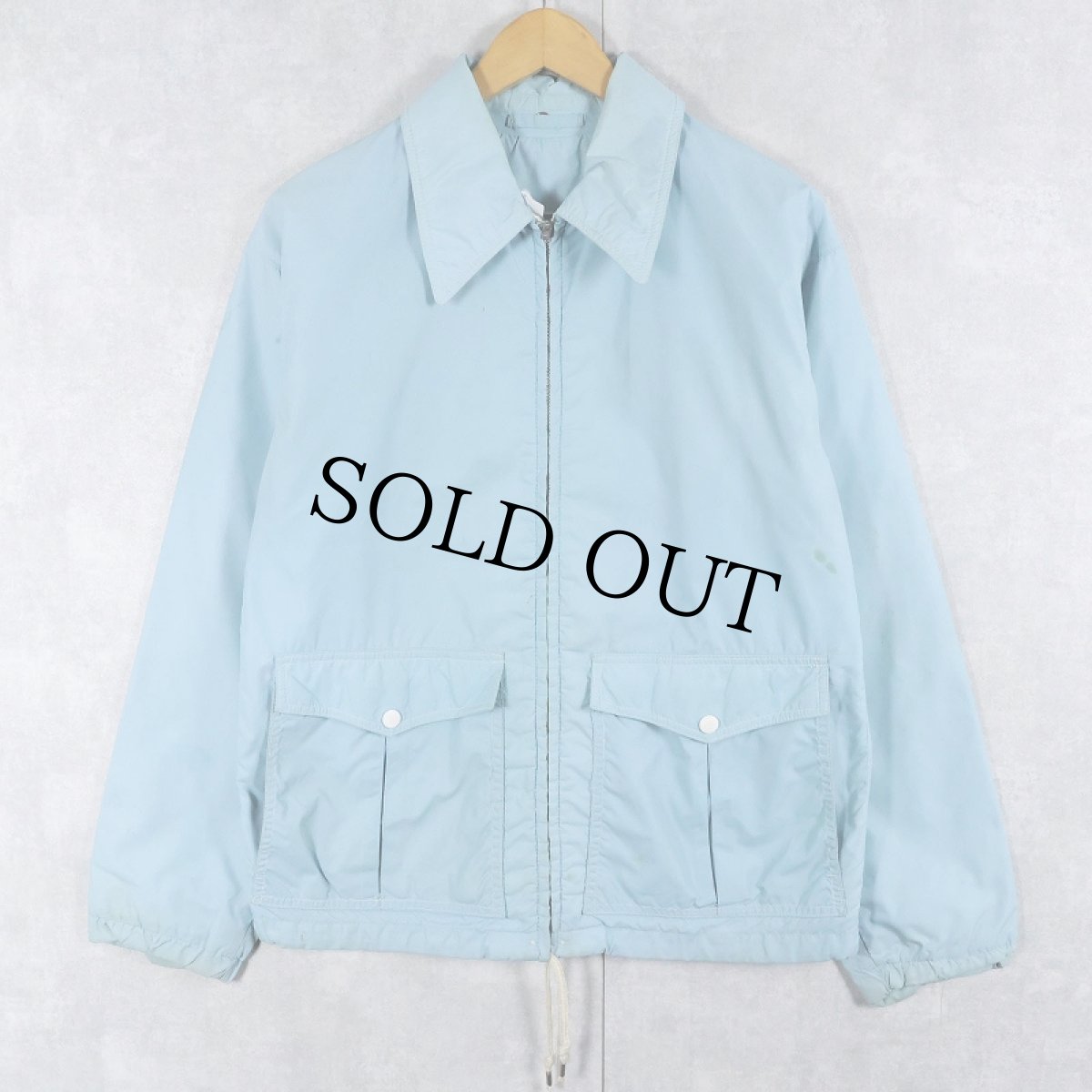 画像1: 60〜70's MIGHTY-MAC "BOATWEAR" ナイロンジップジャケット  (1)