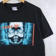 画像1: 2000's FUEL "SOMETHING LIKE HUMAN" ロックバンドプリントTシャツ BLACK M (1)