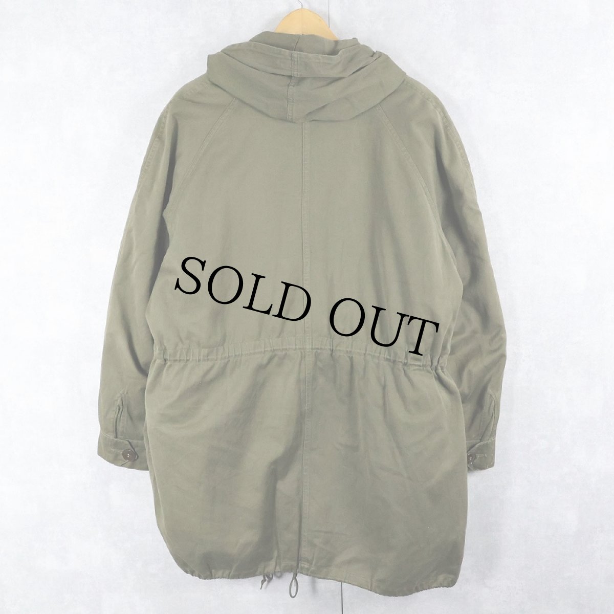 画像2: 60's FRENCH ARMY M-64 ボアライナー付き フィールドパーカー SIZE92C (2)