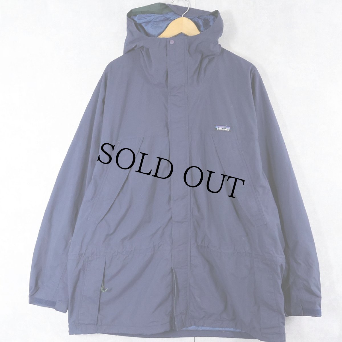 画像1: 90's Patagonia ナイロンストームジャケット XXL (1)