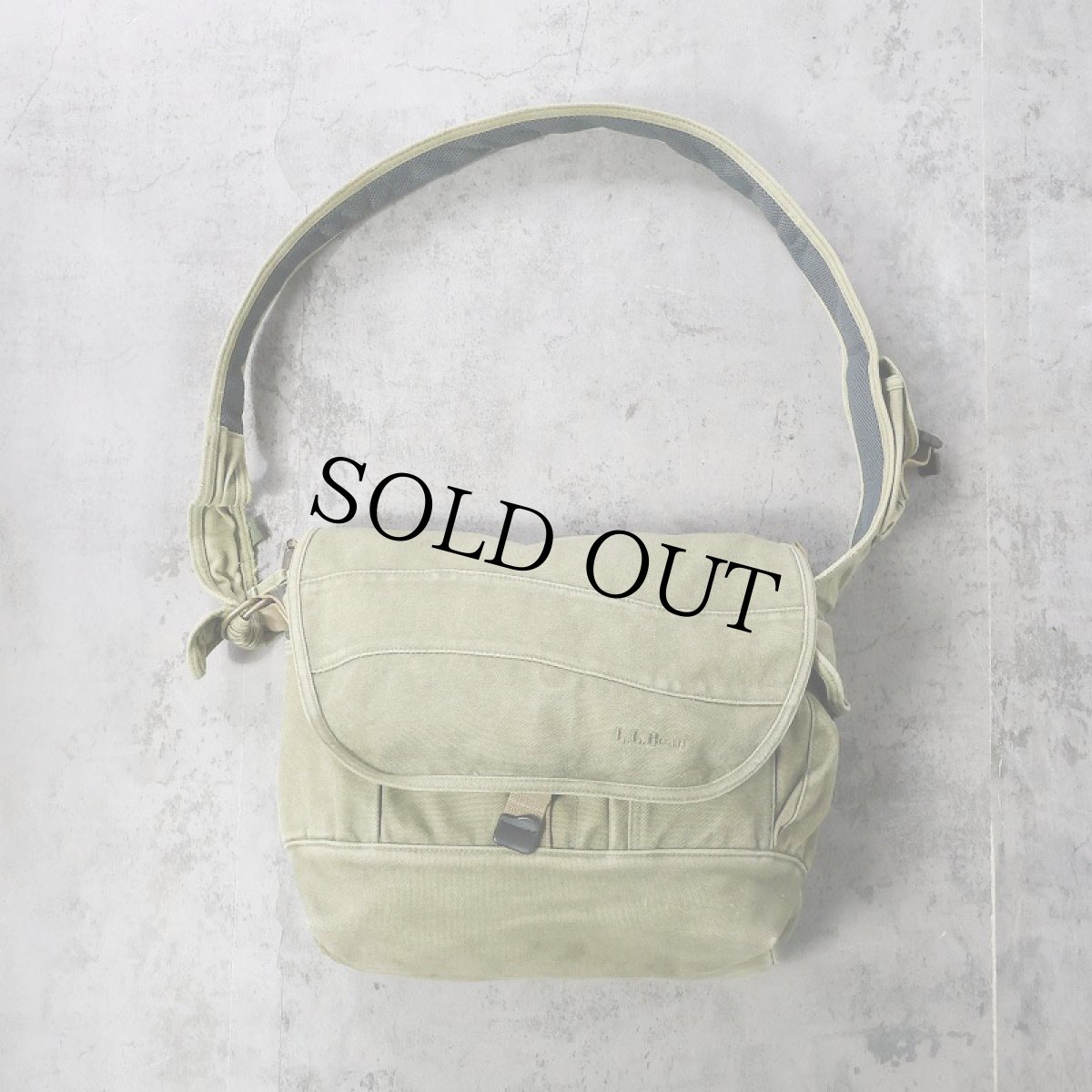 画像1: L.L.Bean キャンバスメッセンジャーバッグ (1)