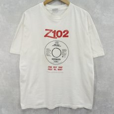 画像2: 80's Joe Ely USA製 "Z102" シンガーソングライター アルバムプリントTシャツ XL (2)
