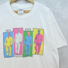 画像1: 90's Ben Folds Five ロックバンドプリントTシャツ XL (1)