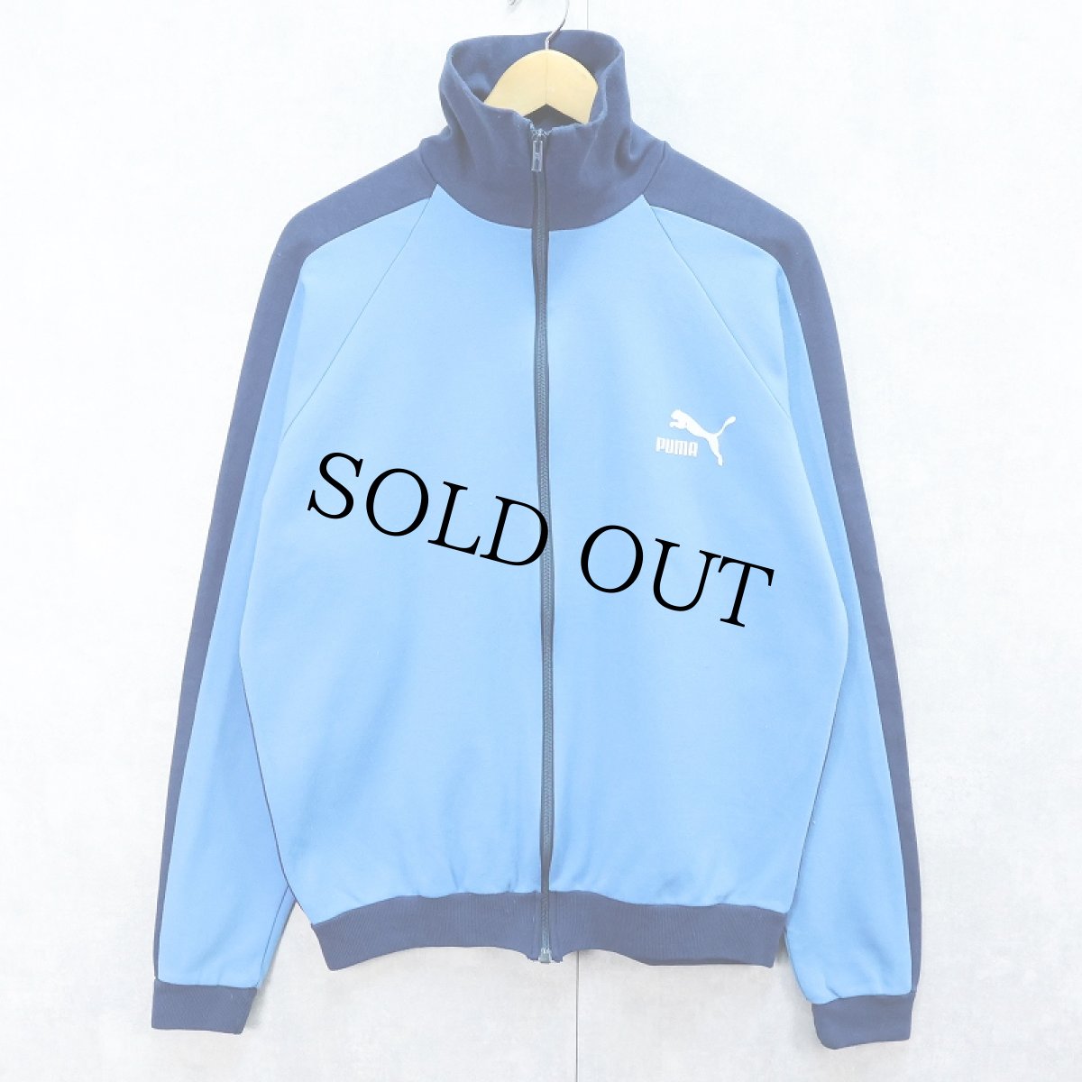 画像1: 70〜80's PUMA フロッキープリント トラックジャケット L (1)