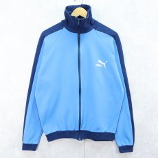 画像1: 70〜80's PUMA フロッキープリント トラックジャケット L (1)