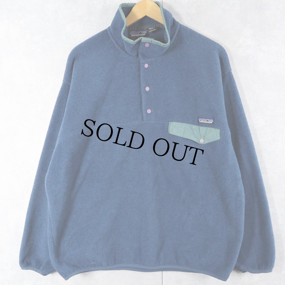画像1: 90's Patagonia USA製 スナップT L (1)