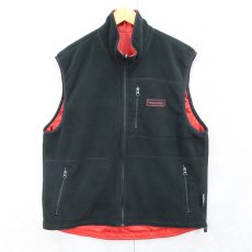 画像2: 90's POLO SPORT Ralph Lauren 裏フリース リバーシブル ソフトシェルベスト L (2)