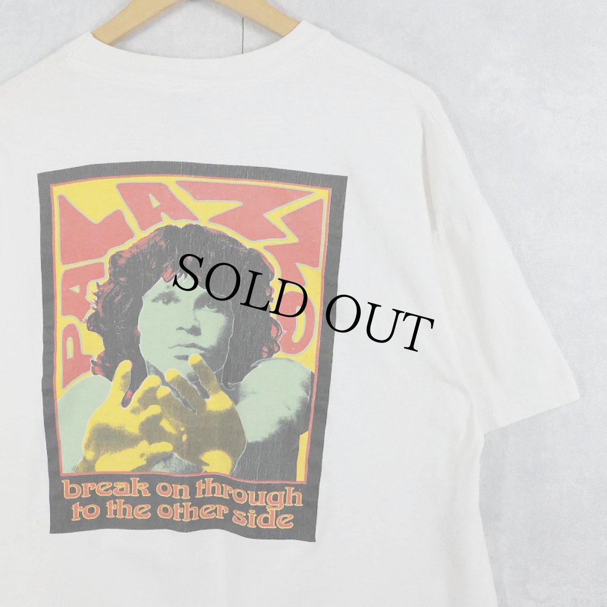 画像1: 90's The Doors JIM MORRISON "MOJO RISIN'" ロックバンドTシャツ XL (1)