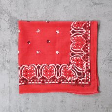 画像1: 50〜60's タイガーブランド 総柄 バンダナ (1)