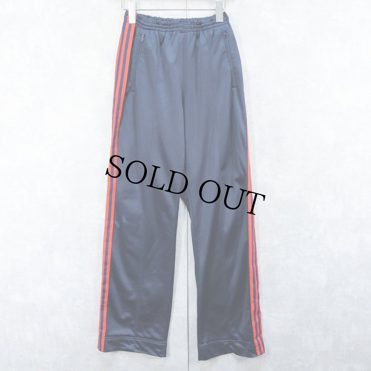 画像1: 70's adidas ATP USA製 トラックパンツ NAVY M  (1)