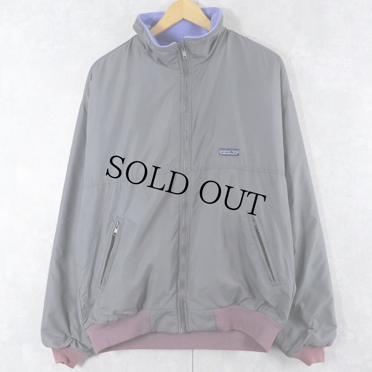 画像1: 80's Patagonia USA製 シェルドシンチラジャケット L (1)