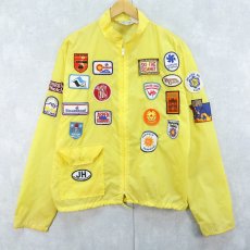 画像1: 70〜80's Kmart ワッペン付き ナイロンジップジャケット L (1)