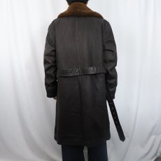 画像3: POLO Ralph Lauren "M-69F TYPE" 襟ボア レザーコート XL (3)