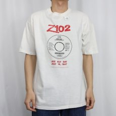 画像3: 80's Joe Ely USA製 "Z102" シンガーソングライター アルバムプリントTシャツ XL (3)