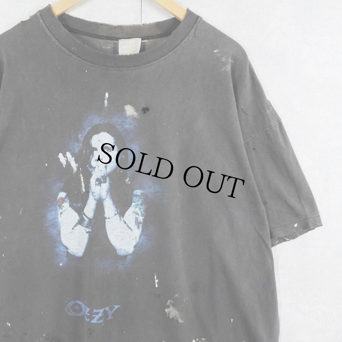 画像1: 1996 Ozzy Osbourne "RETIREMENT SUCKS TOUR" ヘヴィメタル・ミュージシャンツアーTシャツ XL (1)